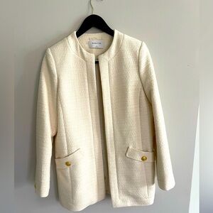 Aritzia BABATON cream blazer